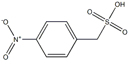 Benzenemethanesulfonicacid, 4-nitro- Struktur