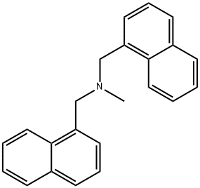 1-Naphthalenemethanamine,N-methyl-N-(1-naphthalenylmethyl)- Struktur