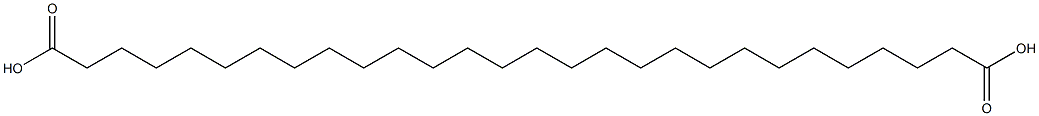 Octacosanedioic acid Struktur