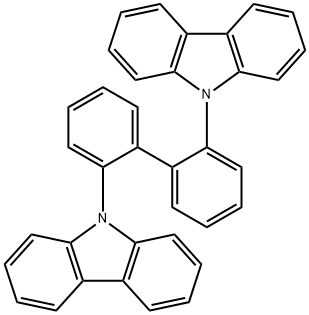 2,2'-di(9H-carbazol-9-yl)-1,1'-biphenyl Struktur