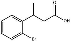 3-(2-溴苯基)丁酸, 66192-08-3, 結(jié)構(gòu)式