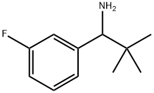 1-(3-FLUOROPHENYL)-2,2-DIMETHYLPROPAN-1-AMINE Struktur