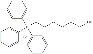 Phosphonium, (6-hydroxyhexyl)triphenyl-, bromide Struktur