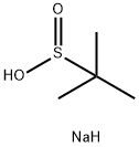 tert-Butylsulfinic acid sodium salt Struktur