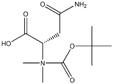 (S)-2-((TERT-BUTOXYCARBONYL)AMINO)-4-(DIMETHYLAMINO)-4-OXOBUTANOIC ACID Struktur