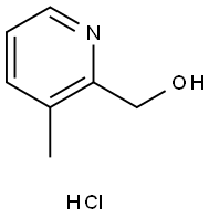 2-Pyridinemethanol, 3-methyl- Struktur