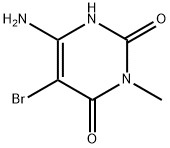 2,4(1H,3H)-Pyrimidinedione,6-amino-5-bromo-3-methyl-