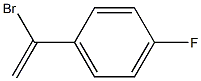 Benzene, 1-(1-bromoethenyl)-4-fluoro- Struktur