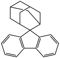 spiro-(adamantane-2,9'-fluorene) Struktur