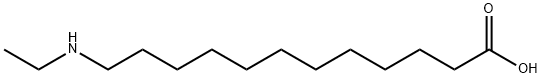 12-(ethylamino)- Dodecanoic acid Struktur