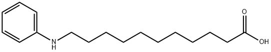 11-(phenylamino)- Undecanoic acid Struktur