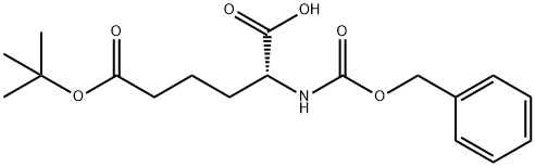 N-Cbz-R-2-Aminoadipic acid 6-(1,1-dimethylethyl) ester Structure