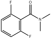 Benzamide, 2,6-difluoro-N,N-dimethyl- Struktur