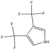 3,4-bis(trifluoromethyl)-1H-pyrrole Struktur