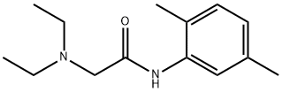 2-Diethylamino-N-(2,5-dimethyl-phenyl)-acetamide Struktur