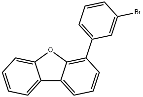 4-(3-bromo-phenyl)-dibenzofuran Struktur