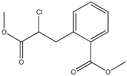 2-(2-Chloro-2-methoxycarbonyl-ethyl)-benzoic acid methyl ester