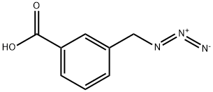 3-(Azidomethyl)benzoic acid Struktur