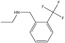 N-[[2-(trifluoromethyl)phenyl]methyl]ethanamine Struktur