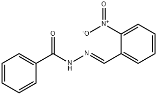 N'-(2-nitrobenzylidene)benzohydrazide Struktur