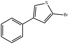 2-bromo-4-phenylthiophene Struktur