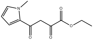 ethyl 4-(1-methyl-1H-pyrrol-2-yl)-2,4-dioxobutanoate Struktur