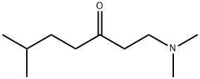 1-(Dimethylamino)-6-methylheptan-3-one Struktur