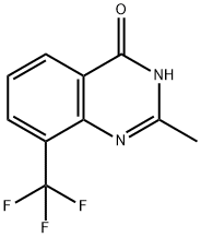 2-METHYL-8-(TRIFLUOROMETHYL)QUINAZOLIN-4(3H)-ONE Struktur