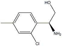 (2S)-2-AMINO-2-(2-CHLORO-4-METHYLPHENYL)ETHAN-1-OL Struktur