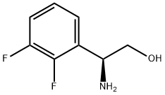 (2S)-2-AMINO-2-(2,3-DIFLUOROPHENYL)ETHAN-1-OL Struktur