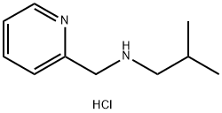 (2-methylpropyl)[(pyridin-2-yl)methyl]amine dihydrochloride Struktur