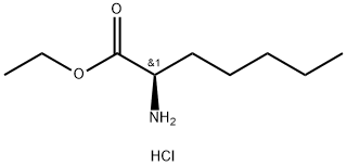 R-2-amino-Heptanoic acid ethyl ester hydrochloride Struktur