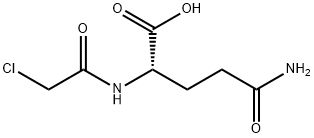 N2-chloroacetyl-glutamine Struktur