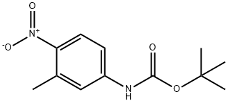 TERT-BUTYL 3-METHYL-4-NITROPHENYLCARBAMATE Struktur