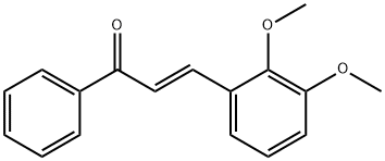 (2E)-3-(2,3-dimethoxyphenyl)-1-phenylprop-2-en-1-one Struktur