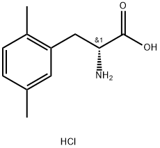 2,5-Dimethy-D-Phenylalanine hydrochloride Struktur