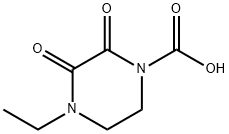 1-Piperazinecarboxylic acid, 4-ethyl-2,3-dioxo- Struktur