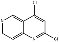 2,4-DICHLORO-1,6-NAPHTHYRIDINE Struktur