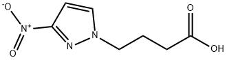 4-(3-nitro-1H-pyrazol-1-yl)butanoic acid Struktur