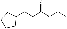 ETHYL 3-CYCLOPENTYLPROPANOATE Struktur