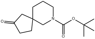 tert-butyl 2-oxo-7-azaspiro[4.5]decane-7-carboxylate Struktur