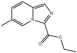 ETHYL 6-METHYLIMIDAZO[1,5-A]PYRIDINE-3-CARBOXYLATE Struktur