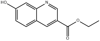 ethyl 7-hydroxyquinoline-3-carboxylate Struktur