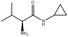 N-CYCLOPROPYL L-VALINAMIDE Struktur