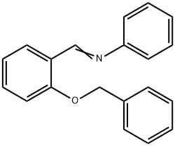 N-[2-(benzyloxy)benzylidene]aniline Struktur