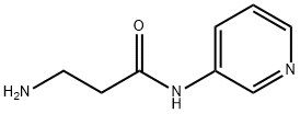 3-Amino-N-pyridin-3-yl-propionamide Struktur