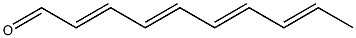 (2E,4E,6E,8E)-deca-2,4,6,8-tetraenal Struktur