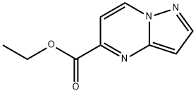 ETHYL PYRAZOLO[1,5-A]PYRIMIDINE-5-CARBOXYLATE Struktur