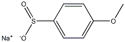 SODIUM 4-METHOXYBENZENE-1-SULFINATE Struktur