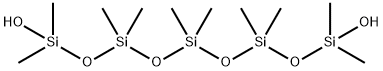 1,9-Pentasiloxanediol, 1,1,3,3,5,5,7,7,9,9-decamethyl- Struktur